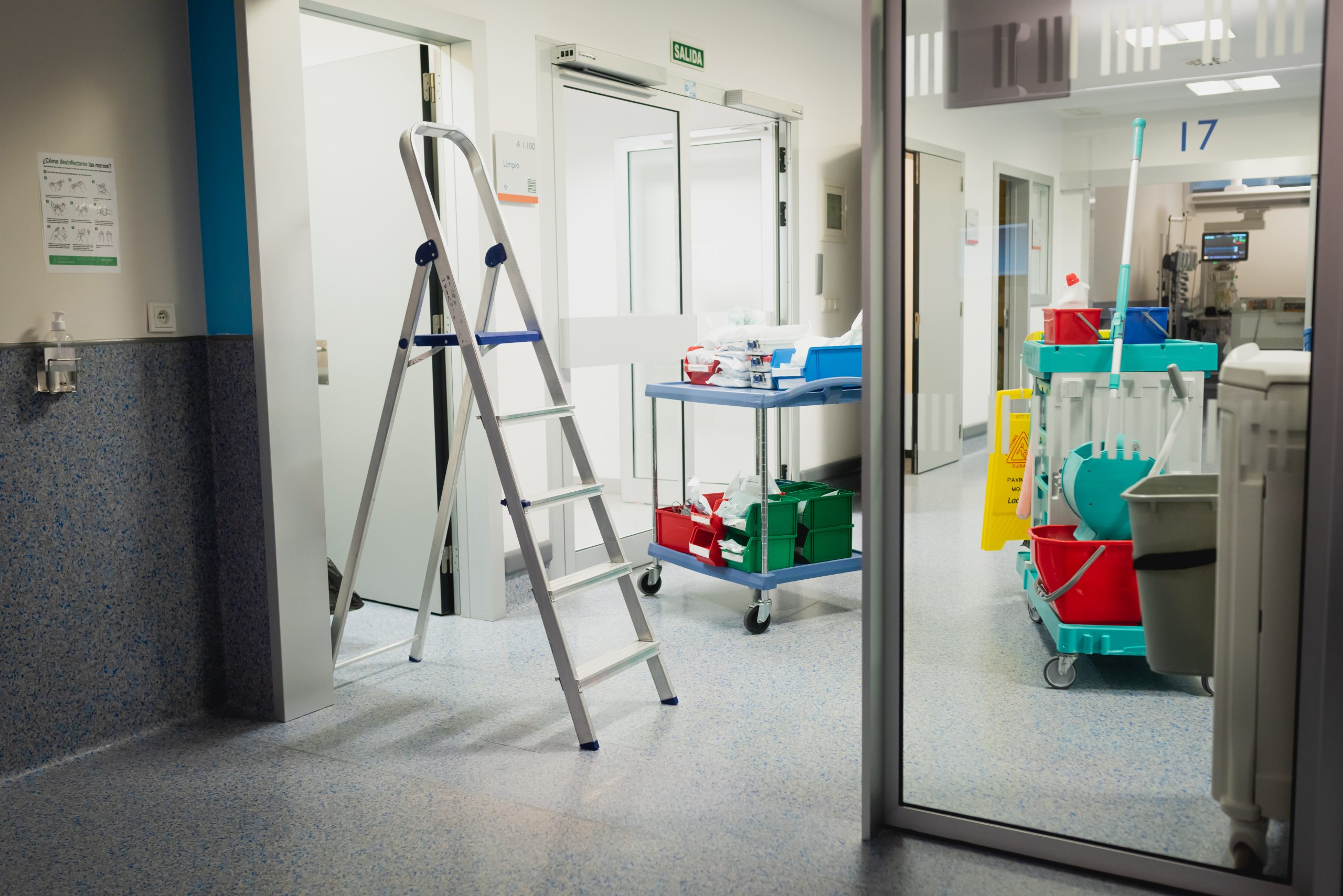 Schoonmaak in de zorg